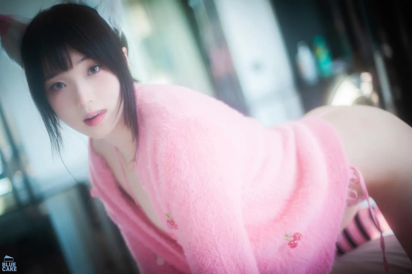 Bambi밤비 – NO.91 [BLUECAKE] Naughty Cats Pink  Mint RED[23] [55P]插图7